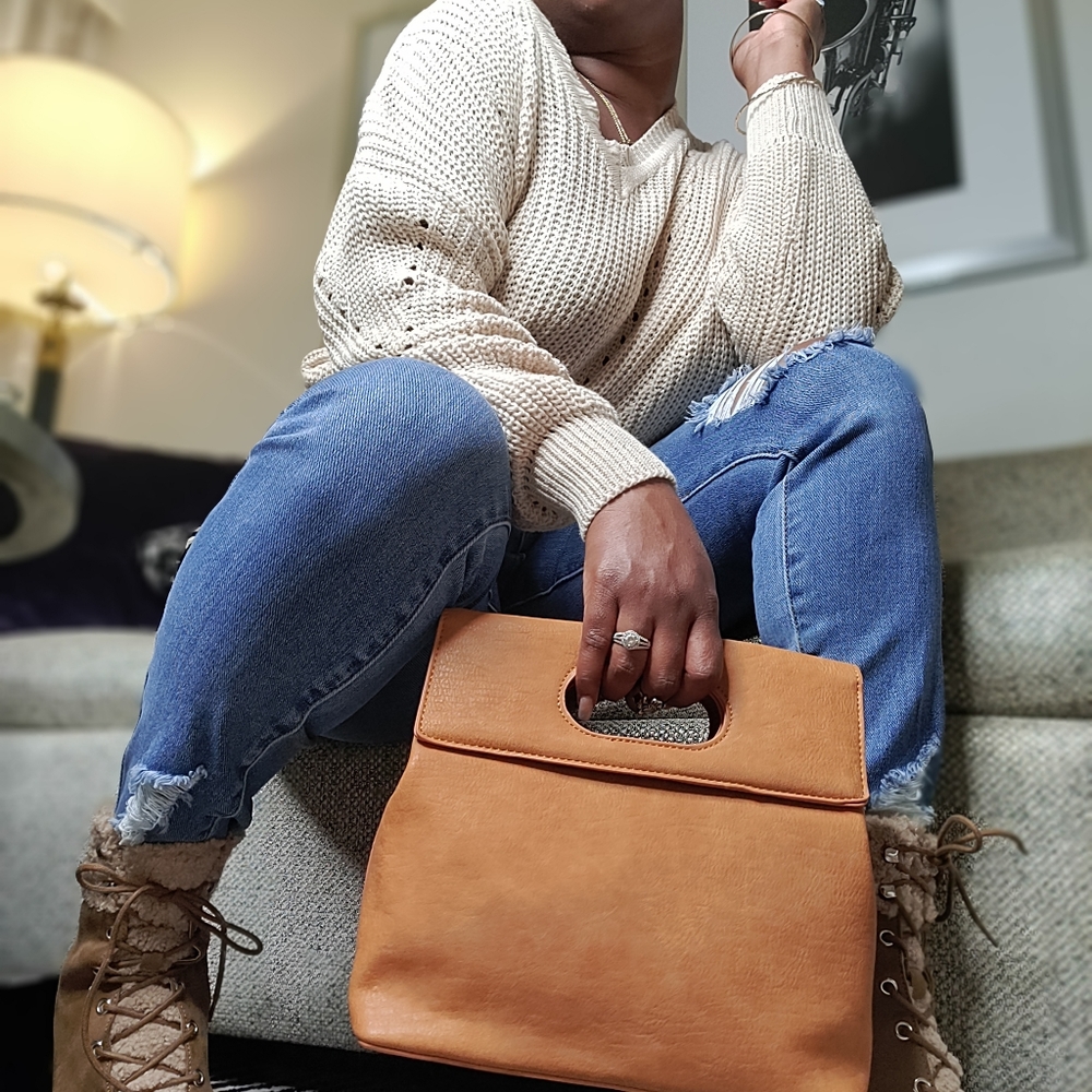 Vegan leather bag